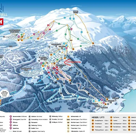 Ny Leilighet Pa Norefjell - Ski In/Out Noresund Exterior foto